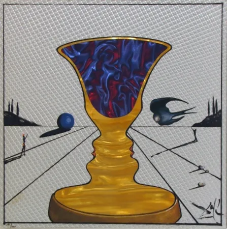 石版画 Dali - Tristan & Isolde