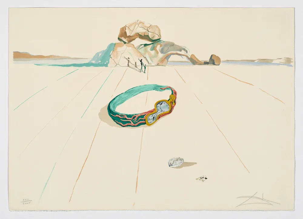 石版画 Dali - Untitled