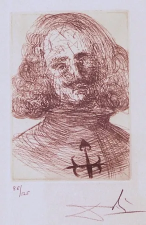 版画 Dali - Velazquez, from Five Spanish Immortals Series