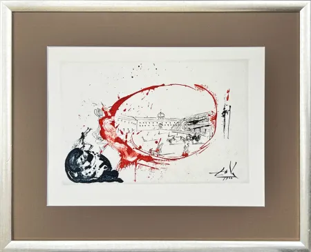 蚀刻版画 Dali - Vision of Paradise