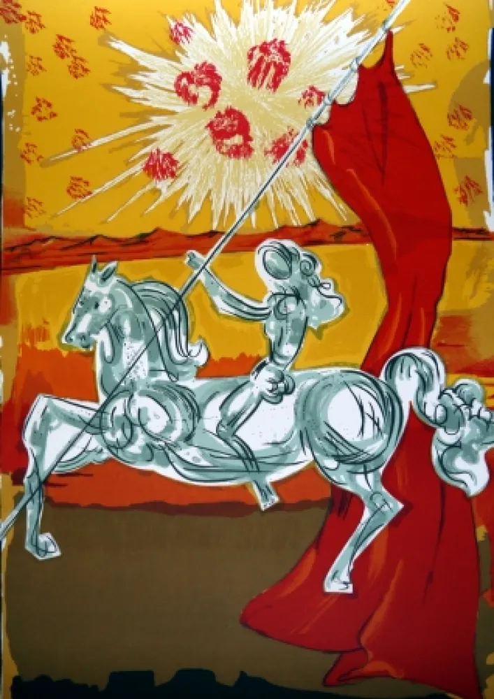 石版画 Dali - WILFRED