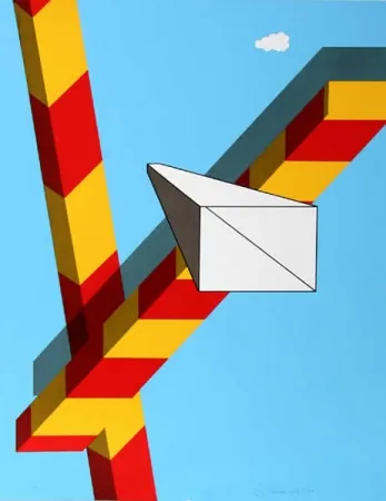 丝网印刷 D'arcangelo - Landscape