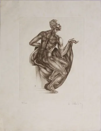 版画 Dautry - S.T.