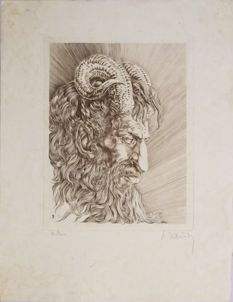 版画 Dautry - S.T.