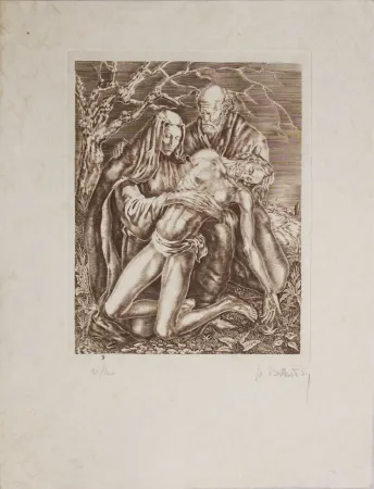 版画 Dautry - S.T.