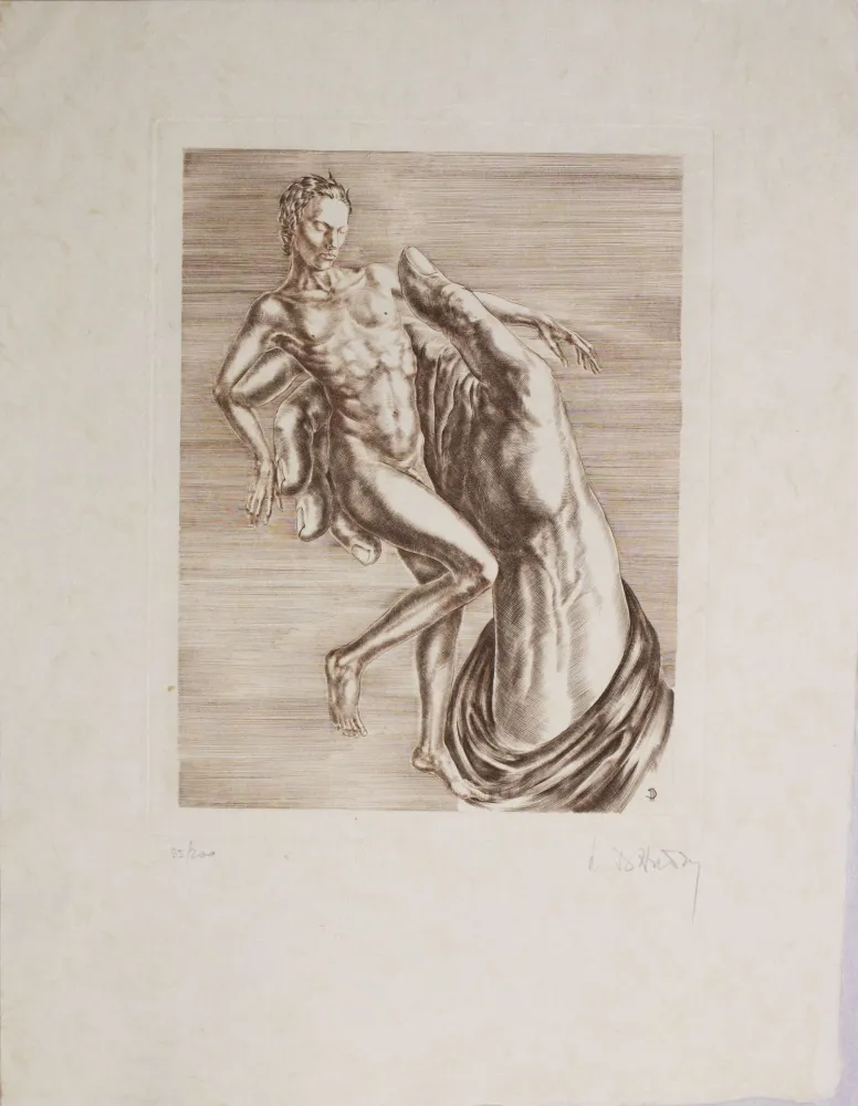 版画 Dautry - S.T.