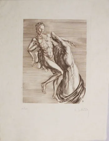 版画 Dautry - S.T.