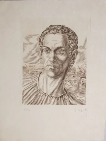 版画 Dautry - S.T.