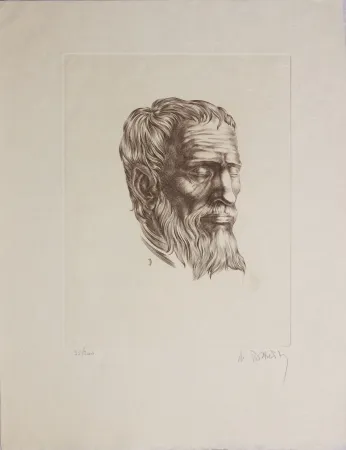 版画 Dautry - S.T.