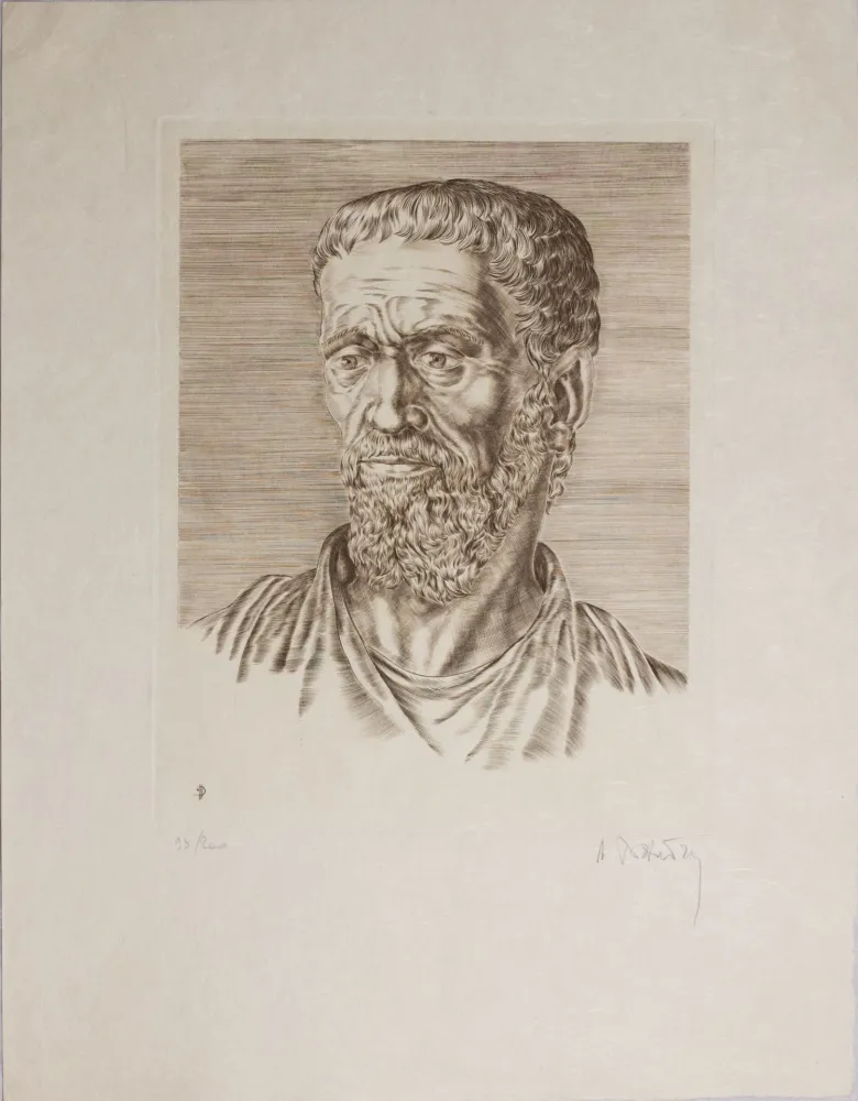 版画 Dautry - S.T.