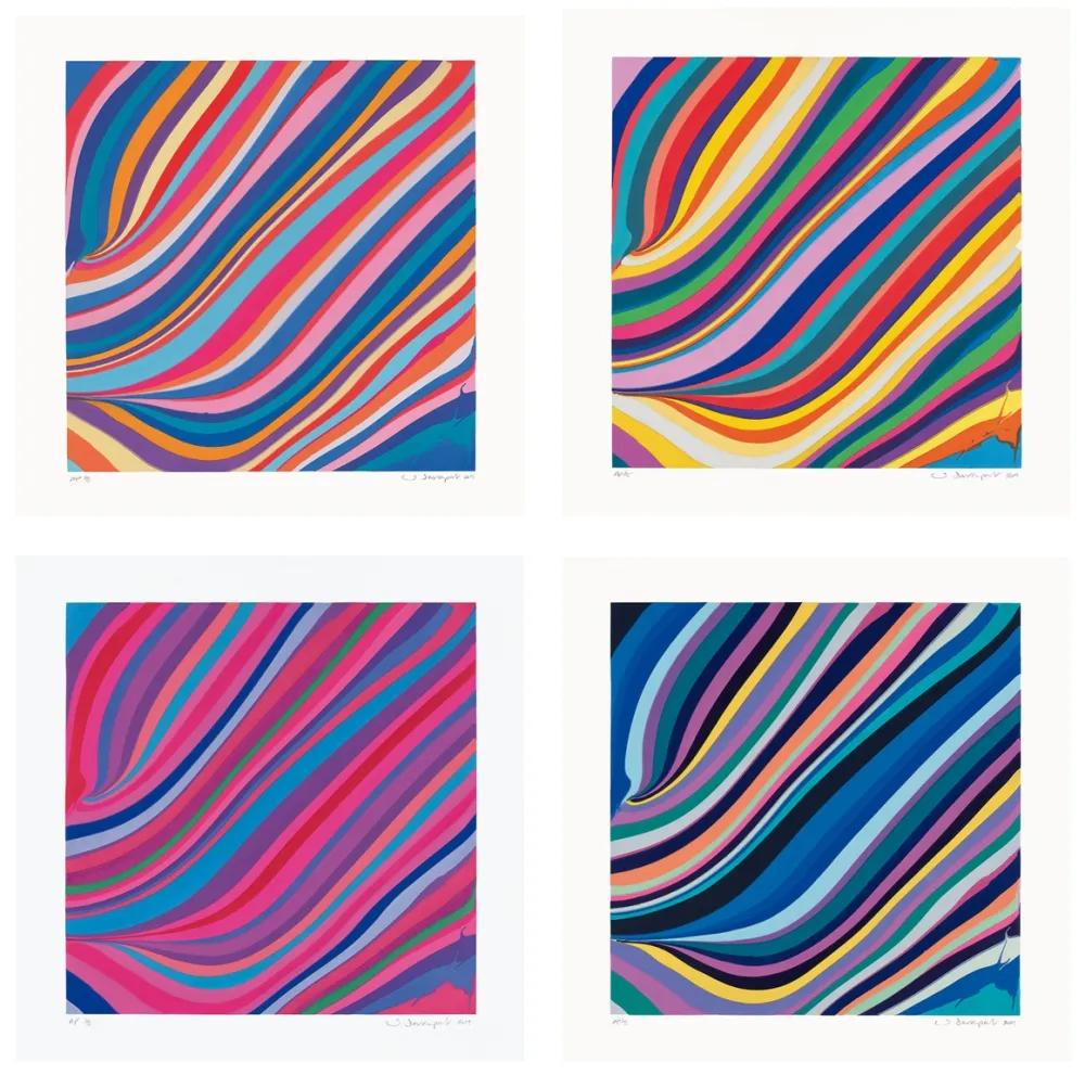 蚀刻版画 Davenport - Diagonals