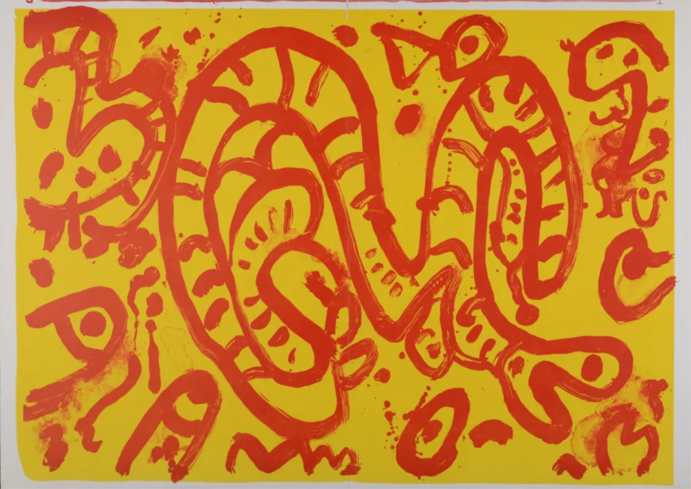 石版画 Davie - One Cent Life, 1964