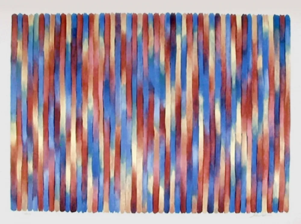 石版画 Davis - Banjo