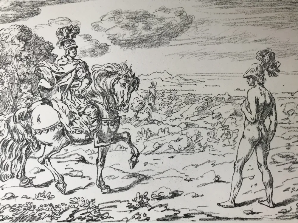 石版画 De Chirico - Alexandros