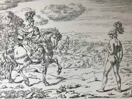 石版画 De Chirico - Alexandros