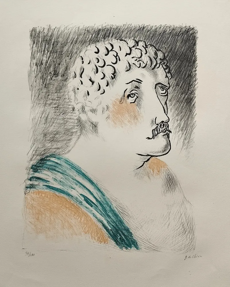 石版画 De Chirico - Hebdomeros