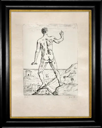 石版画 De Chirico - Hercole