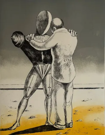 蚀刻版画 De Chirico - Il ritorno del figliol prodigo 