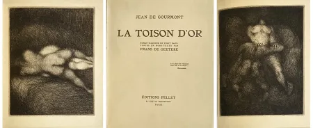 插图书 De Geetere - R. de Gourmont : LA TOISON D'OR. 20 eaux-fortes. 1 des 30 Japon Impérial (1925)