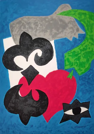 丝网印刷 De Guimaraes - Federico Garcia Lorca