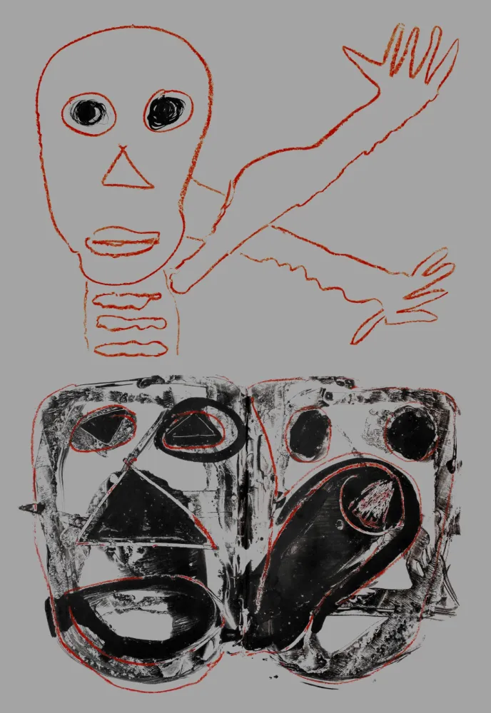 数码版画 De Jong - Macca-bêtes (gauche)