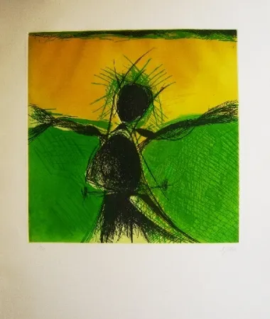 蚀刻飞尘法 De Juan - Espantapajaros verde