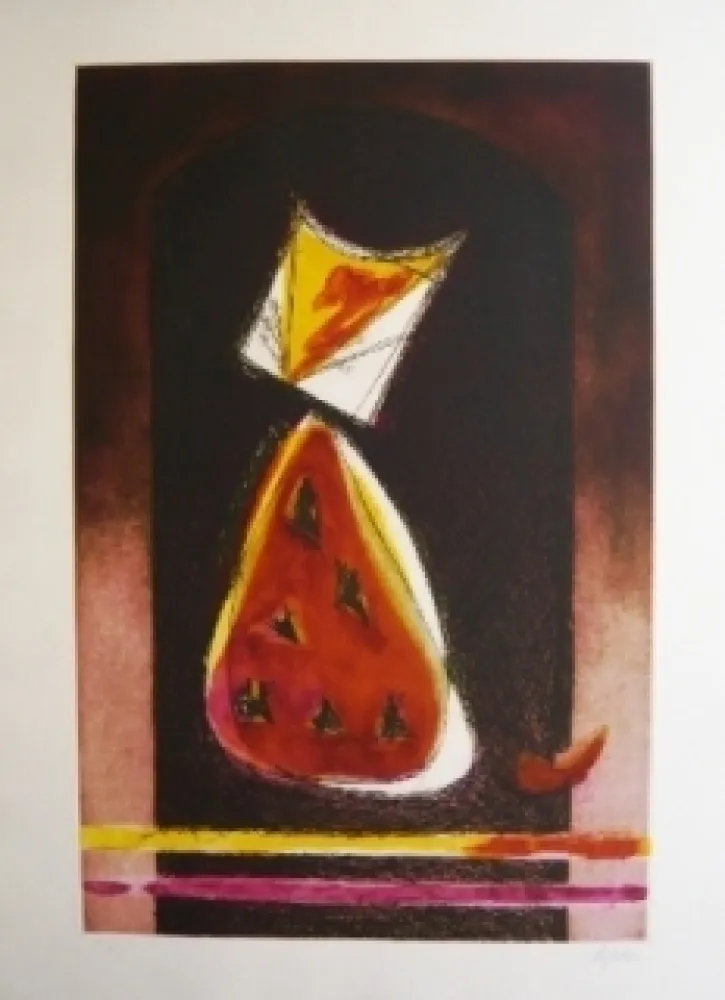 蚀刻飞尘法 De Juan - Retrato de Luisito en forma de pera