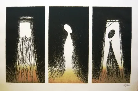 蚀刻飞尘法 De Juan - Triptico