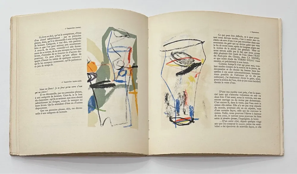 插图书 De Kermadec - Le verre d'eau