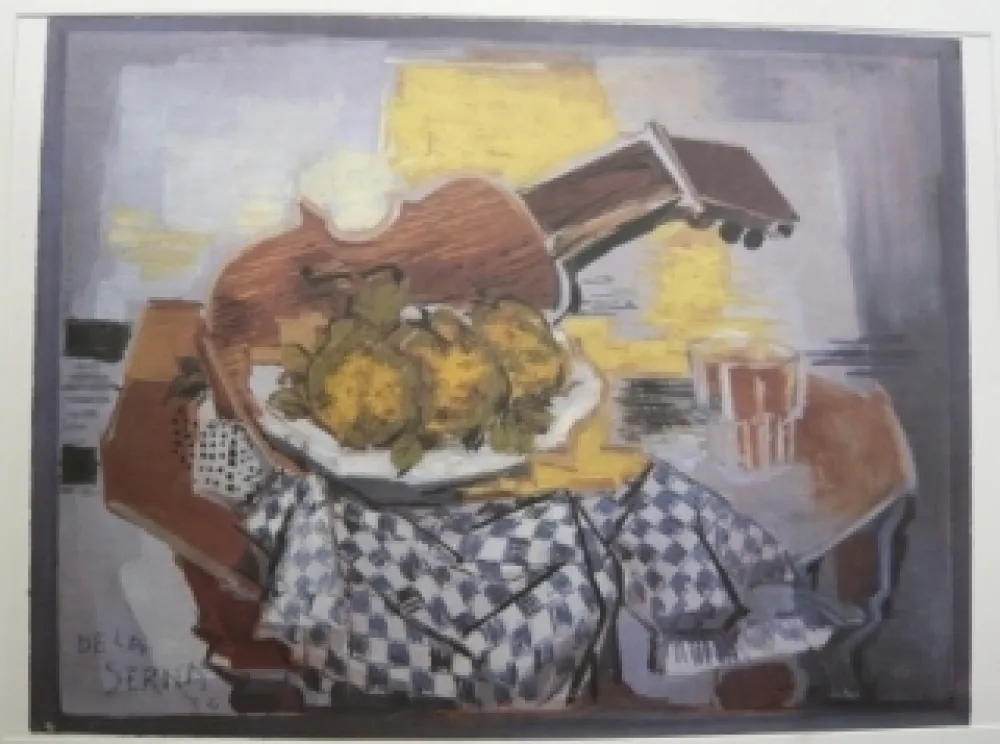 石版画 De La Serna - Nature morte