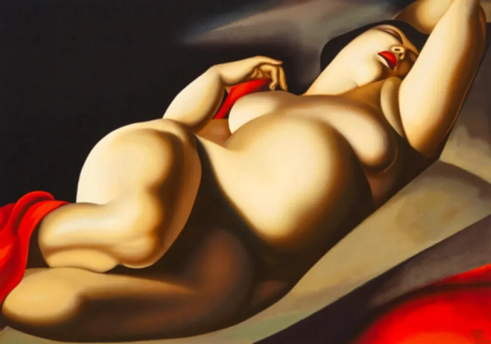丝网印刷 De Lempicka - La Belle Rafaela