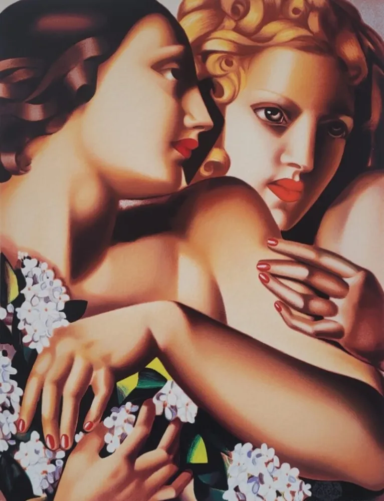 丝网印刷 De Lempicka - Printemps 