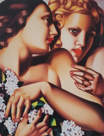 丝网印刷 De Lempicka - Printemps 