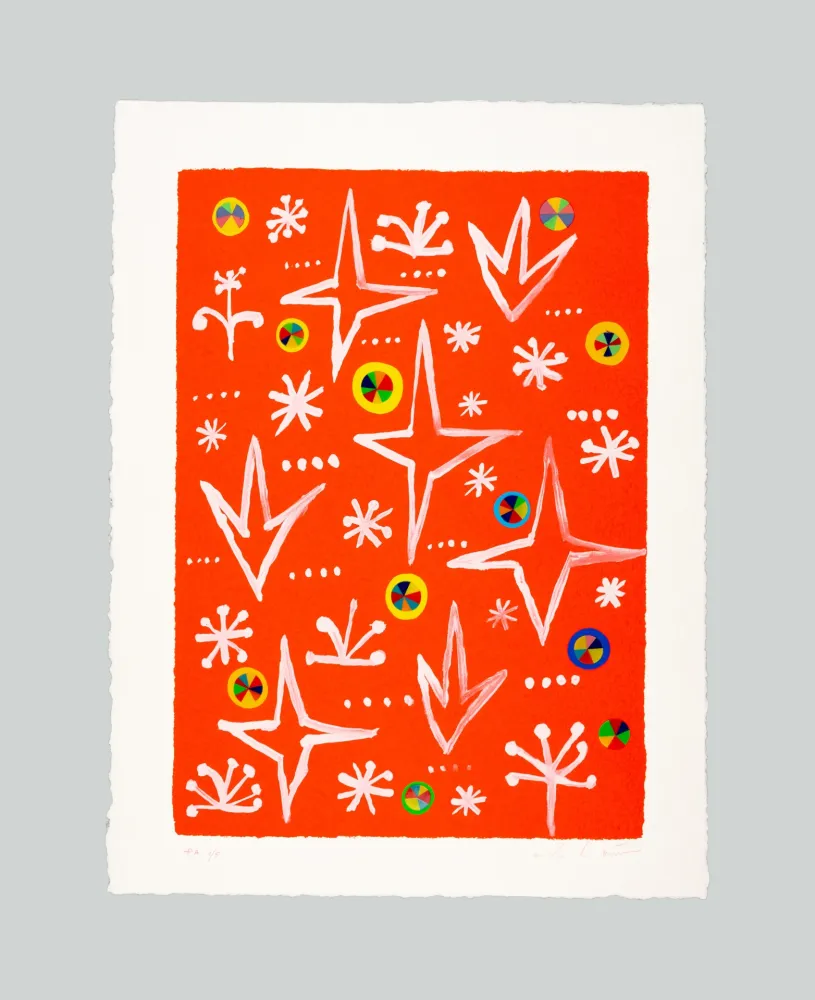 丝网印刷 De Maria - Ispirazione ed illuminazione nel Regno dei Fiori