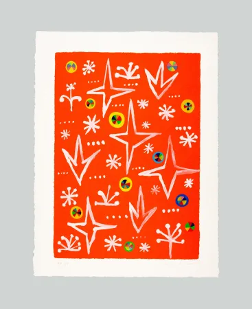 丝网印刷 De Maria - Ispirazione ed illuminazione nel Regno dei Fiori