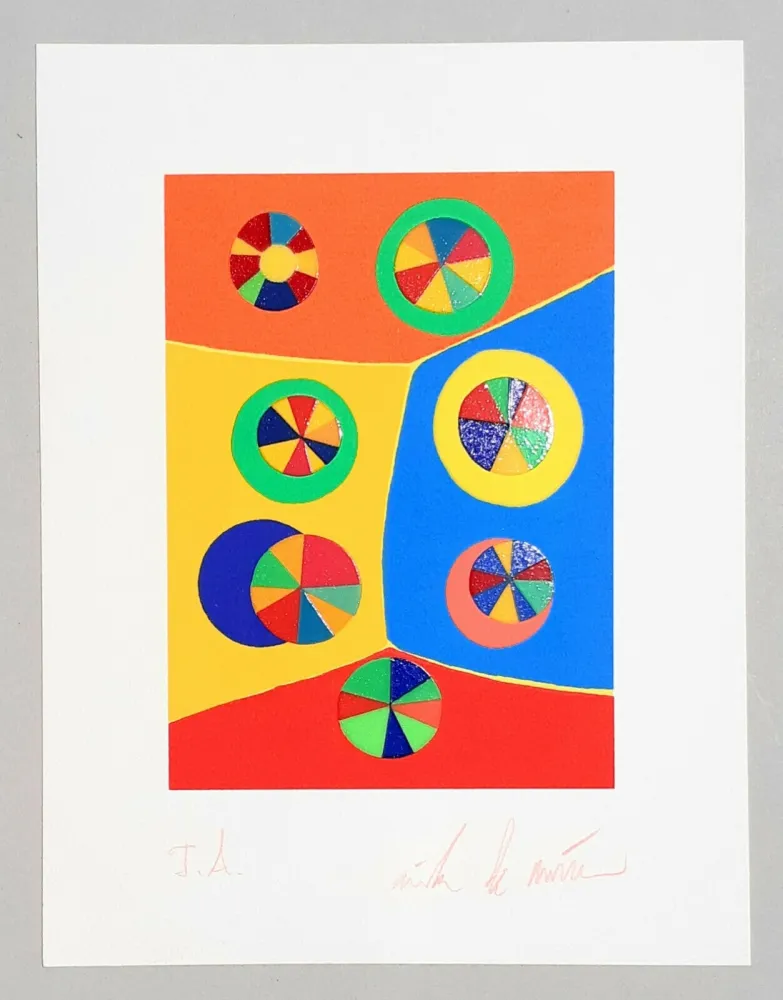 丝网印刷 De Maria - Senza titolo