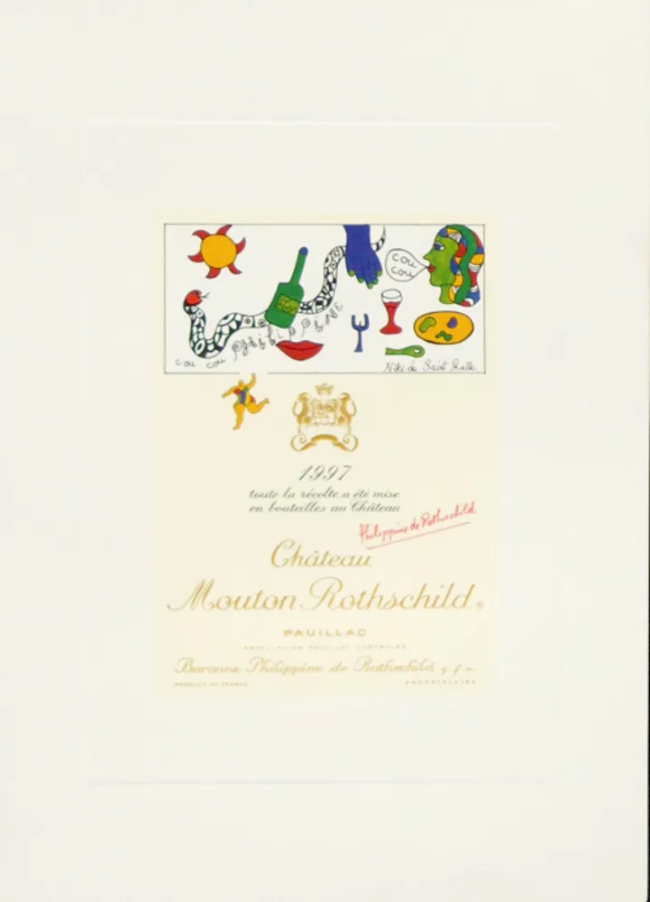 石版画 De Saint Phalle - Cou Cou Philippine 