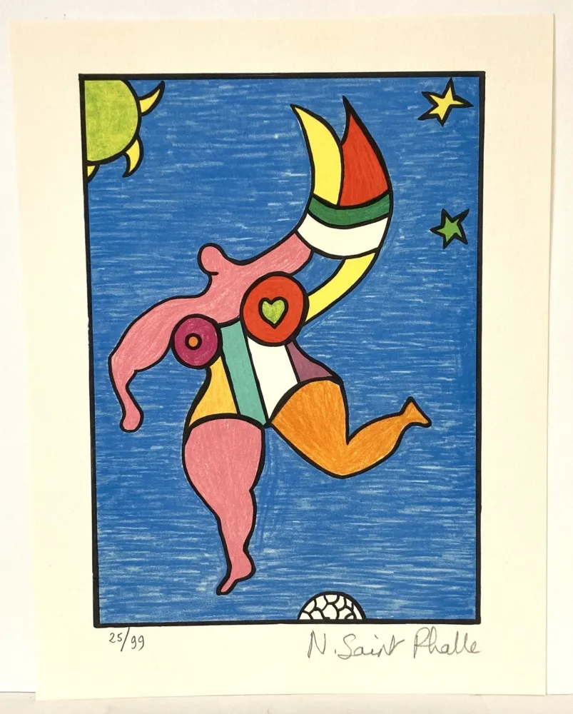 石版画 De Saint Phalle - Les ambassadeurs, 1989.