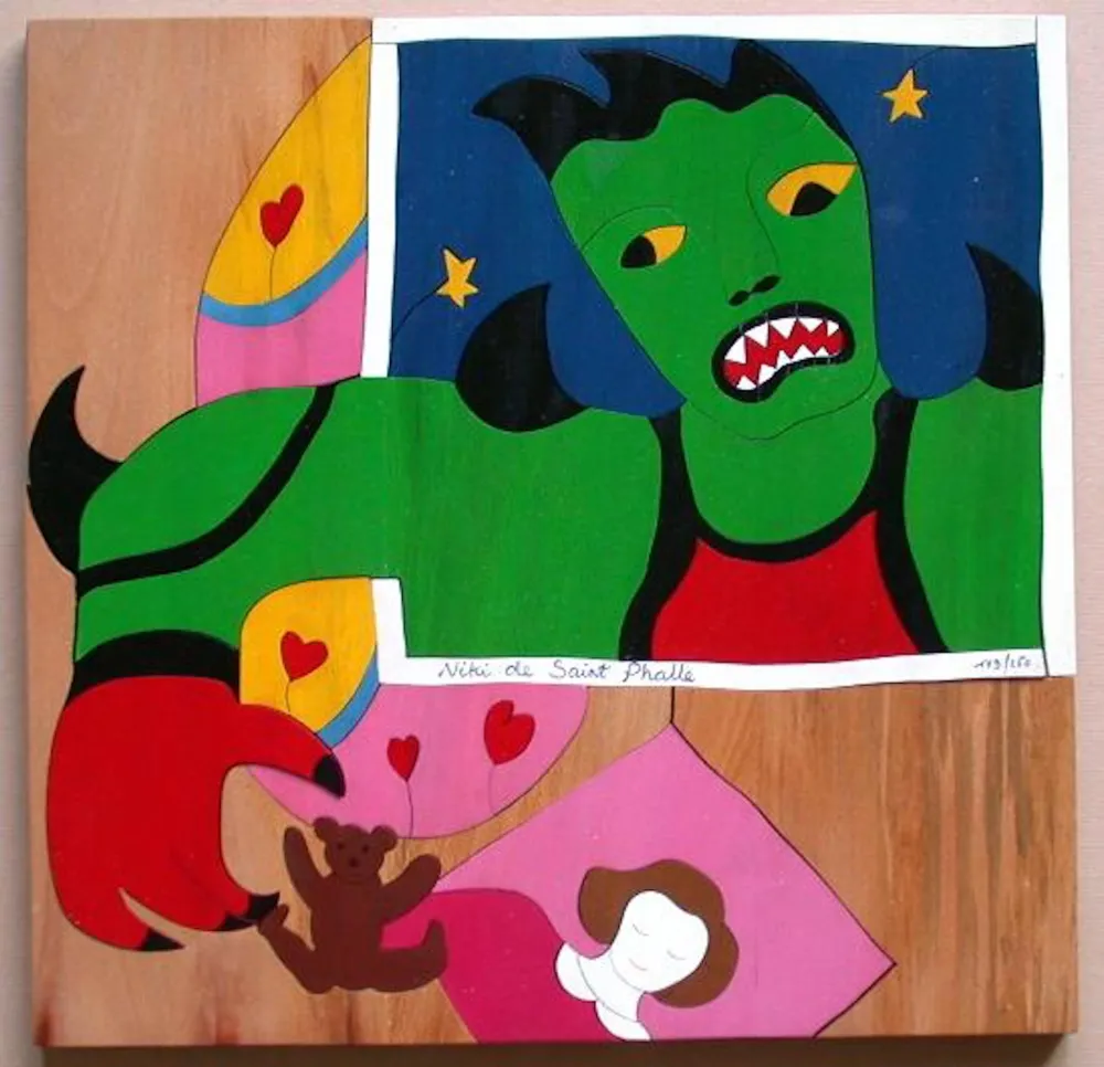 无技术 De Saint Phalle - Mechant Mechant Puzzle