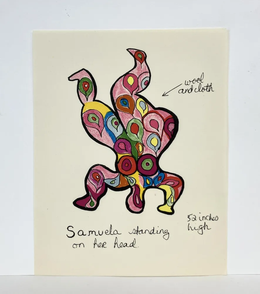 石版画 De Saint Phalle - Samuela. 1966