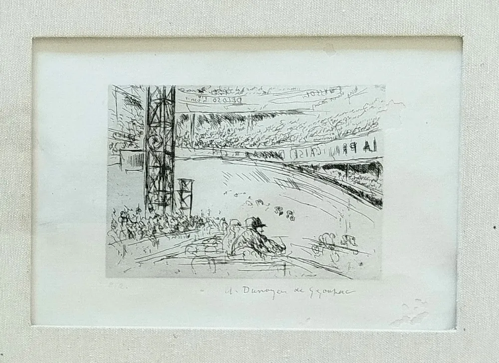 干刻版画 De Segonzac - Hommage à Roger Lacourière