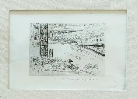 干刻版画 De Segonzac - Hommage à Roger Lacourière
