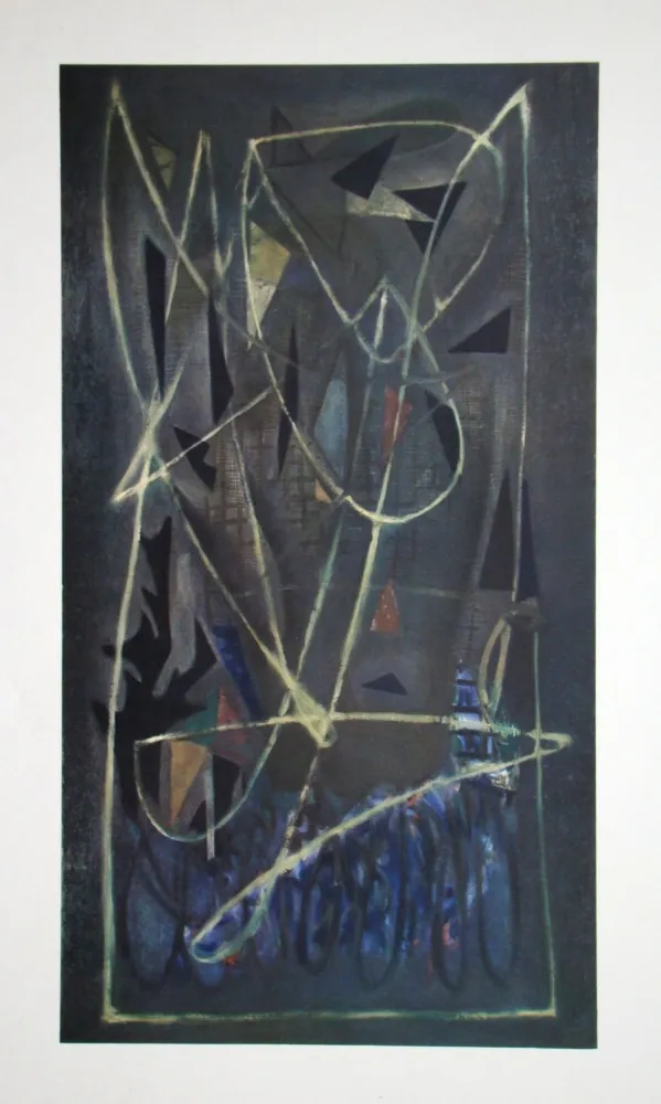 胶版印刷 De Stael - Composition, 1944