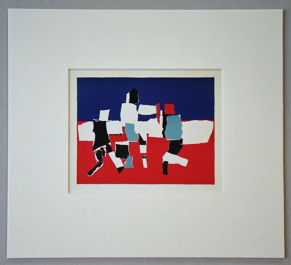 石版画 De Stael - Composition - 1951