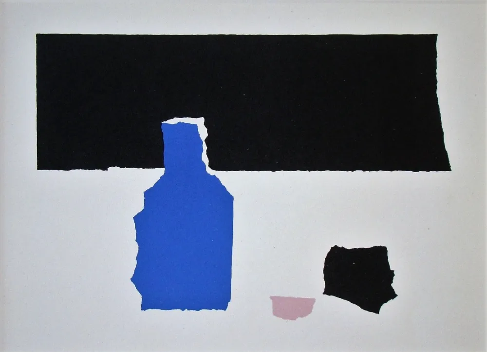 石版画 De Stael - Nature morte - 1952