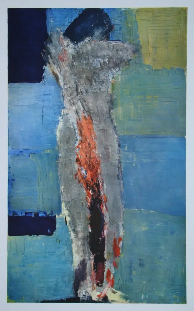 石版画 De Stael - Nu debout