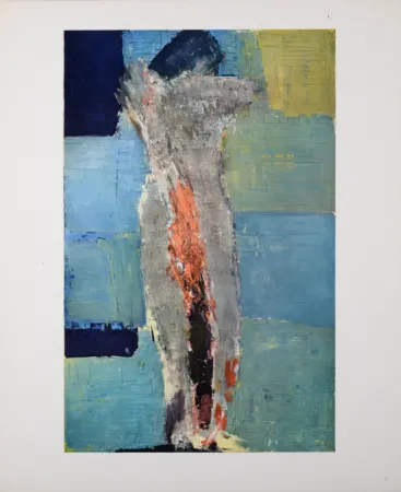 胶版印刷 De Stael - Nu debout, 1960.