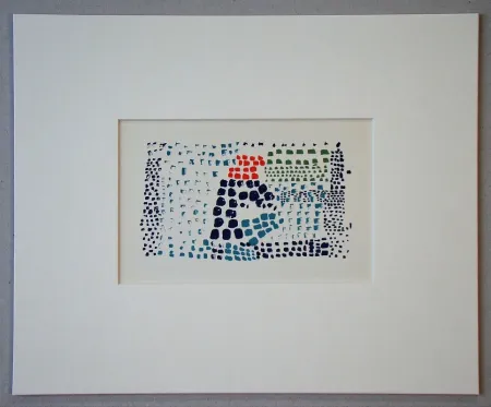 石版画 De Stael - Nuit au Parc des Princes - 1952