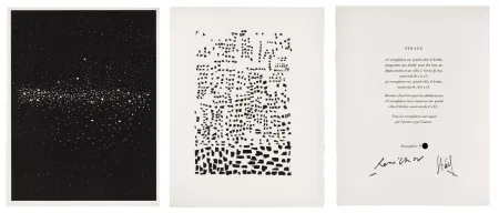 插图书 De Stael - René Char. POÈMES. 14 bois originaux à pleine page (1952)