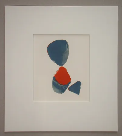 镂版印刷 De Stael - Sans titre - pour René Char, 1952